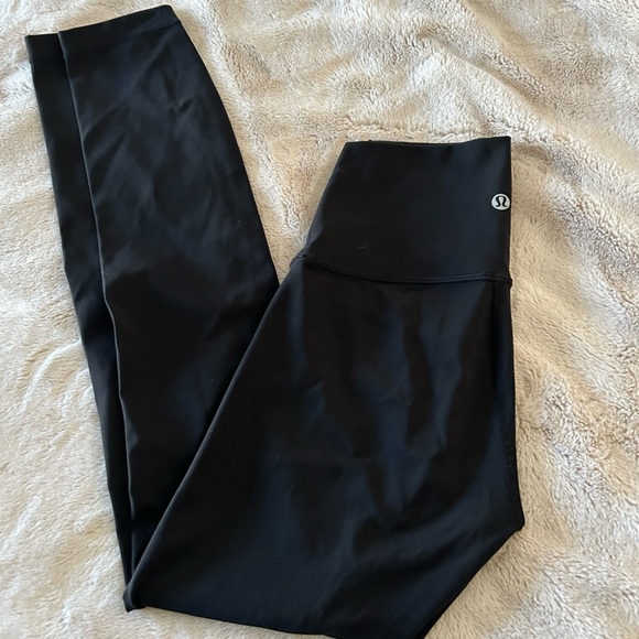 Lululemon black athletic leggings - Picture 2 of 3